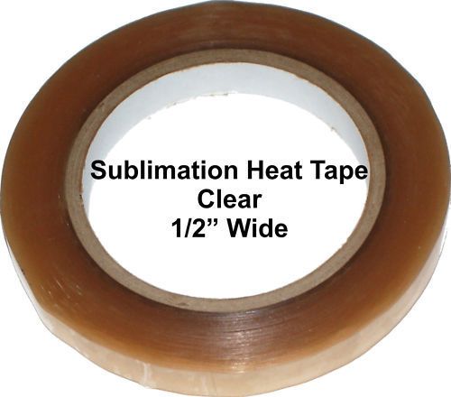 Heat Tape - 1/2&#034; Wide - Dye Sublimation