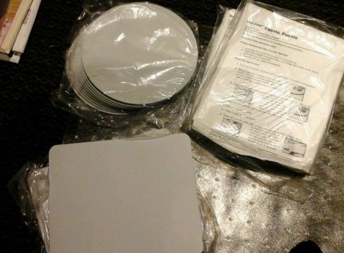 Lot of Heat Press Transfer Mouse Pads and Puzzles
