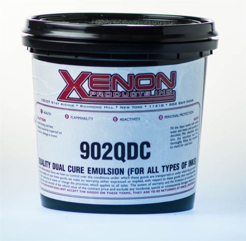 902 qdc xenon dual core emulsion for screen printing for all type of ink 1 quart for sale