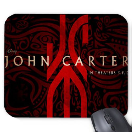 New John Carter Disney Movie Logo Mousepad Mouse Pad Mats Hot Game