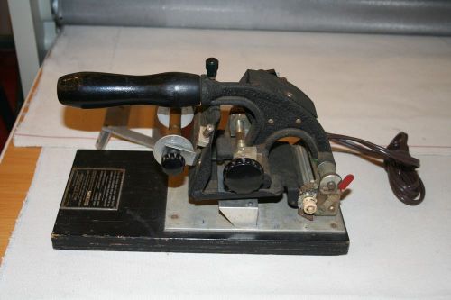 Franklin Hot Stamp Embossing Machine