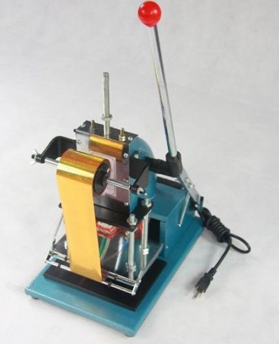 Big sale! Hot Foil Stamping Machine Tipper Bronzing PVC ID Card Letterpress DIY