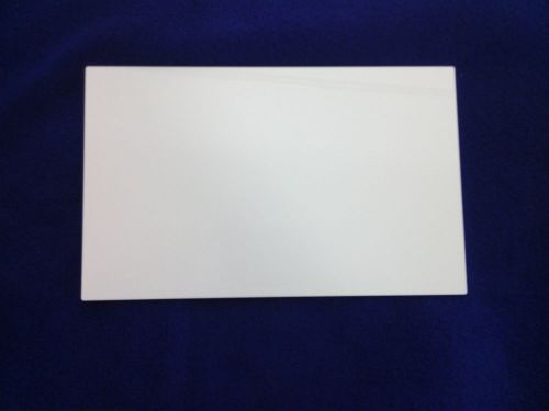 50 Laser Cut White Acrylic Sign Blanks