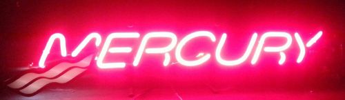 Mercury marine neon sign - mercruiser for sale