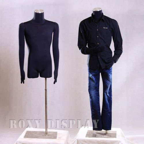 Male Mannequin Manequin Manikin Dress Form #M02arm+BS-05