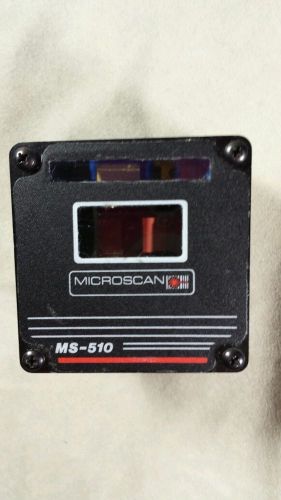 Microscan BAR CODE LASER LIGHT SCANNER MODEL 510