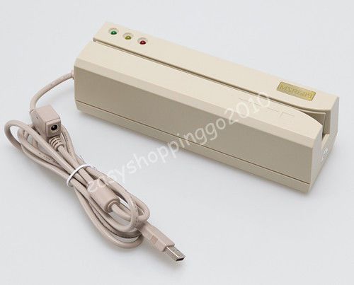 USB Interface HID Magnetic Stripe Card Reader/Writer MSR609 3-Track