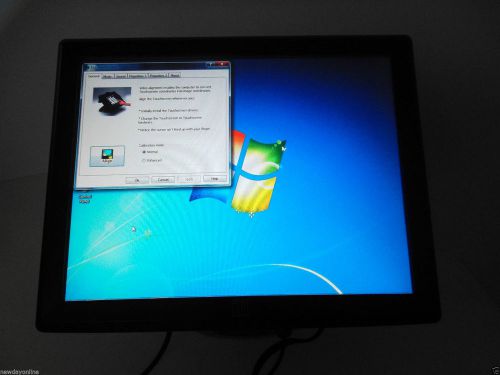 ELO 15&#034; TouchScreen POS / Retail LCD Monitor E70597-000 ET1525L-SSWC-1 w/Cables