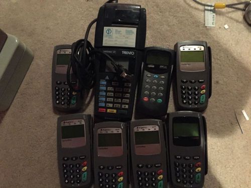 Lot of 8 Credit Card Machines