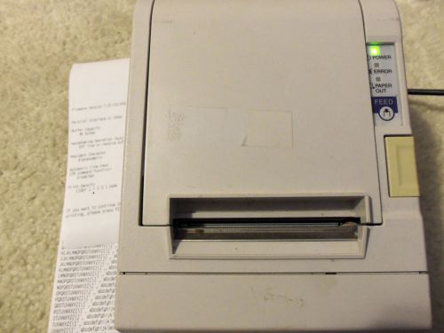 Epson TM-T88IIIP M129C POS Thermal Receipt Printer for retails / restaurants