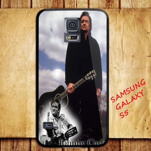 iPhone and Samsung Galaxy - Guitarist Johnny Cash Country Music Legend - Case