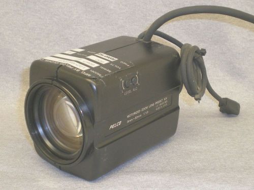 PELCO 12ZV8X10CP 8-80mm 1:1.8 Preset 10x CCTV Motorized TV Zoom Lens