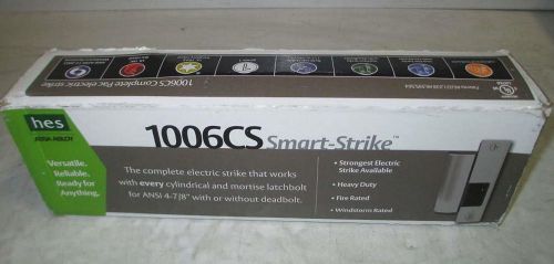 Hes/assa alboy smart-strike electric strike bodywith faceplate 1006cs-12/24d-630 for sale