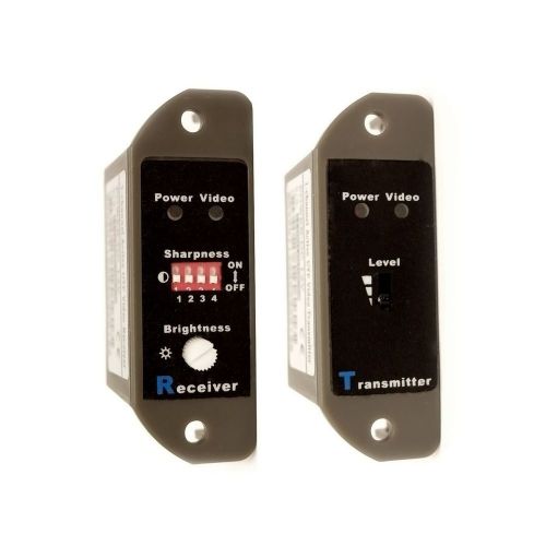 Receiver/Transmitter Twisted Passive Pair CCTV CAT5 BNC UTP Video Adapter