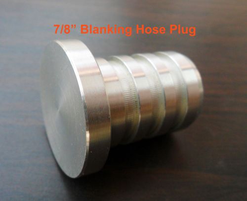 7/8&#034; (22mm)   aluminium blanking plug bung silicone hose  end cap (solid) - us for sale