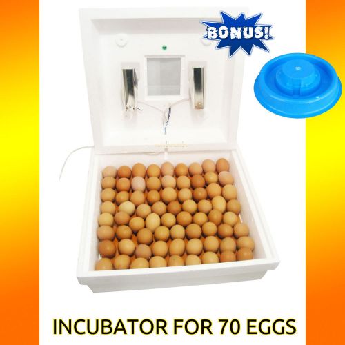 Incubator Electro-Mechanical ThermoRegulator 55-70 Eggs