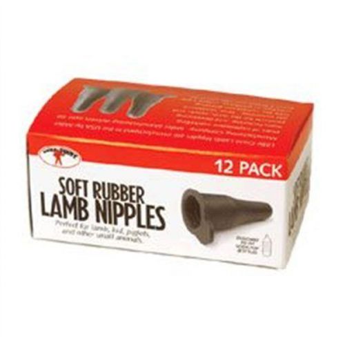 12pk soda pop bottle lamb goat kid piglet&amp;other small animal soft rubber nipples for sale