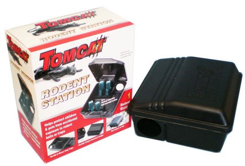 Tomcat2 Rat &amp; Mouse Bait Station - dog, cat, child resistant, tamper proof
