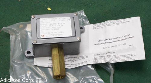 United Electric Pressure Switch 0-100 psi Type J6 Model 266 !!  9610