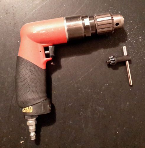 Sioux 3/8&#034; pneumatic drill w/ chuck key for sale