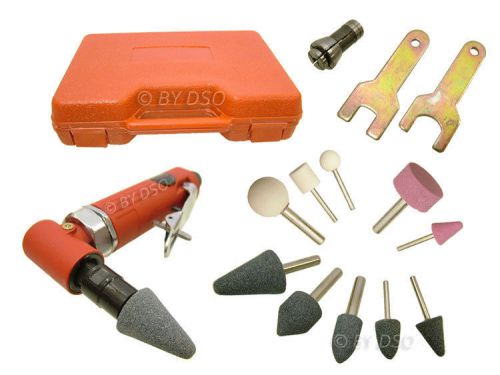 Trade quality 15 piece air die grinder set angled head 90 degree for sale
