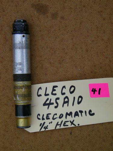 CLECO , INLINE PNEUMATIC NUTRUNNER/SCREWDRIVER, 4SA10, CLECOMATIC, USED