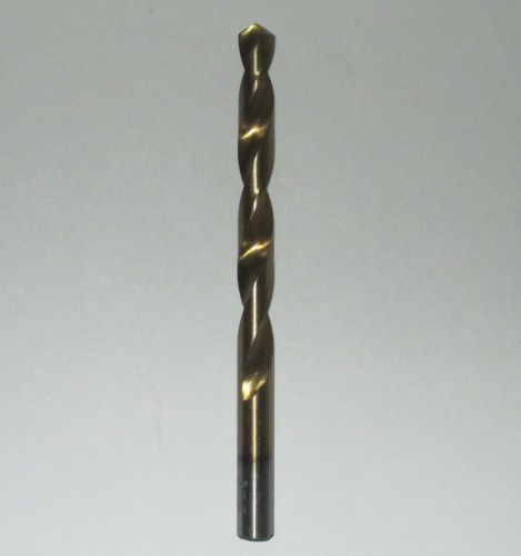New 11/32&#034; titanium nitride high speed steel drill bit 4-3/4&#034; oal; $1 off 2nd+ for sale