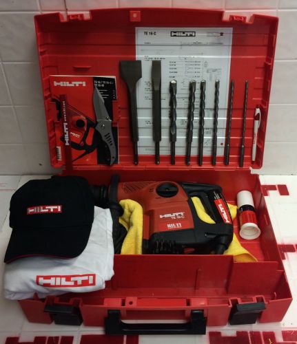 HILTI TE 16-C PREOWNED, ORIGINAL, MINT CONDITION, STRONG, EXTRAS, FAST SHIPPING