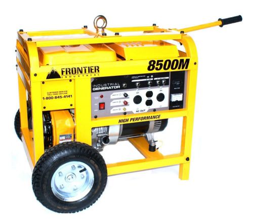 Frontier f-8500m industrial gasoline generator for sale