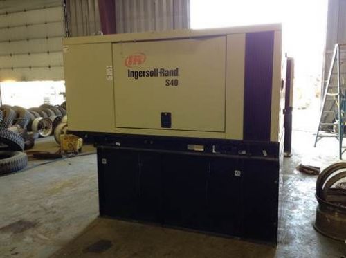 Ingersoll rand s40 33kw diesel generator for sale