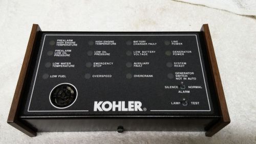 KOHLER  A-258782 SURFACE MOUNT REMOTE ANNUNCIATOR NEW