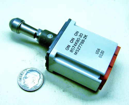 Xm56 xm58 smoke generator ms27788-2k new toggle switch 115vac 28 vdc 7.5a 6sk for sale
