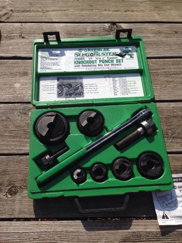 Greenlee m#7248sb knock out punch set for sale
