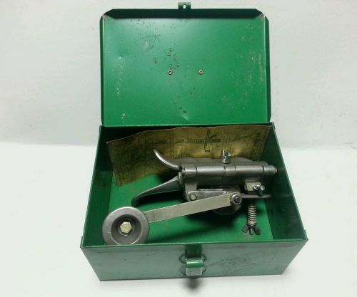 Greenlee flex cutter model 1815 w/ original metal case &amp; instructions bx cutter for sale
