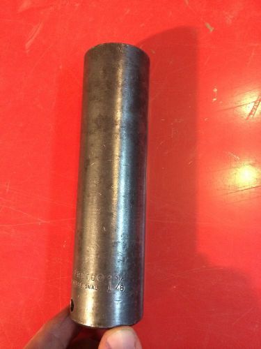 Proto 7336cpb impact socket,1/2 in dr,1-1/8 in,6 pt g7462332 for sale