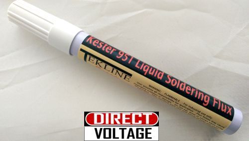Tekline Pen-Pak Genuine Kester 951 Soldering Flux No-Clean, Lead Free, 12ml