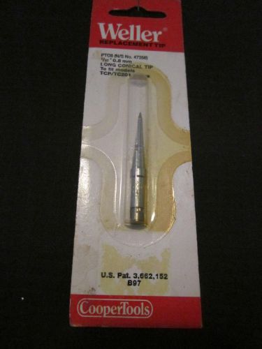 Weller PTO8 Soldering  Replacement Tip  for TCP / TC201 Irons