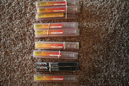 Lot of 40 new metcal replaceable tips sttc -131,134; smtc-108,134, 141, 195 for sale