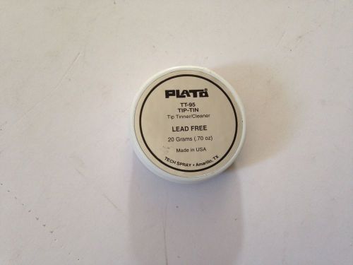 Plato tt-95 , lead free solder tip tinner /  cleaner , .70 oz for sale