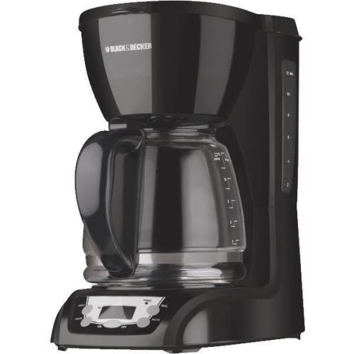 Black &amp; Decker 12 Cup Programmable Sneak-A-Cup Coffeemaker-BLK 12-CUP COFFEE MAK