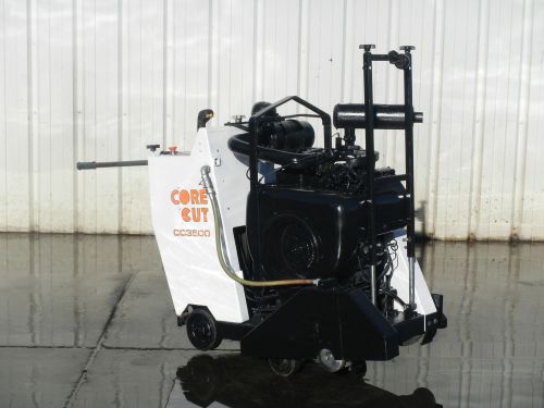 CORE CUT CC3500 CONCRETE SELF PROPELLED ROAD CUT OFF SAW