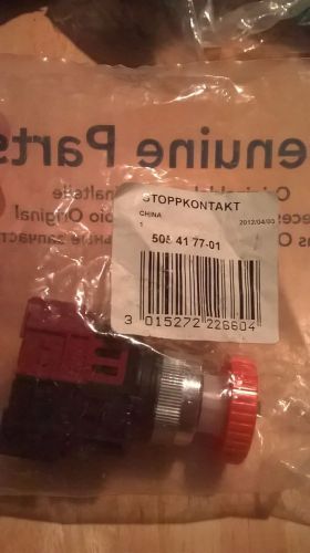 Husqvarna stop switch for walk behind concrete saw part# 505 41 77-01 for sale