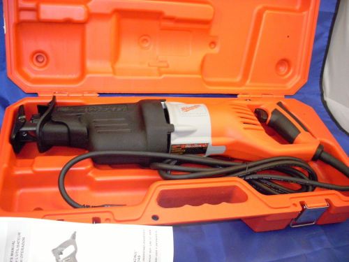 Milwaukee electric tool 6538.21 15 amp super sawzall reciprocating saw for sale