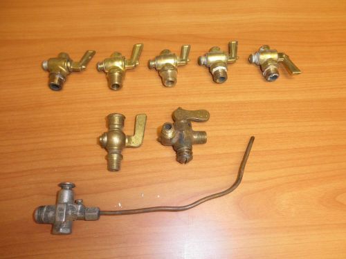 8 Brass Valves