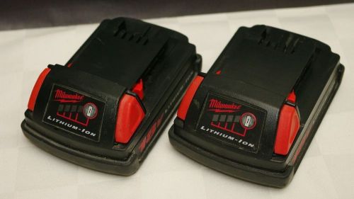 Milwaukee li ion lithium ion batteries 18v stored and won’t charge anymore read for sale