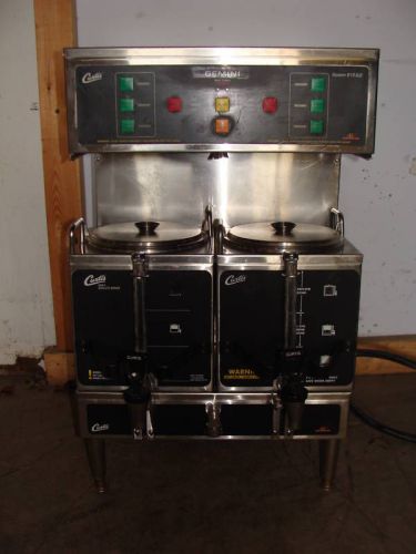 Curtis gemini dual satellite coffee brewer for sale