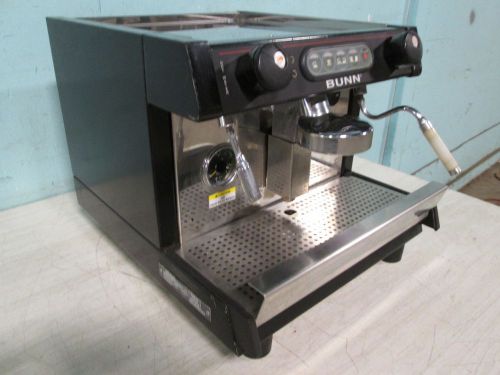 &#034;bunn  es-1a&#034; commercial heavy duty counter top single head espresso machine for sale