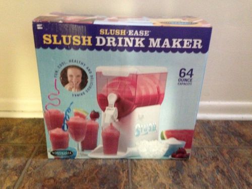 Nostalgia slush-ease slush drink maker 64oz capacity for sale