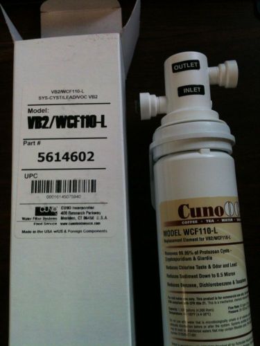 Cuno ocs vb2 wcf110-l great home or office filter system for sale
