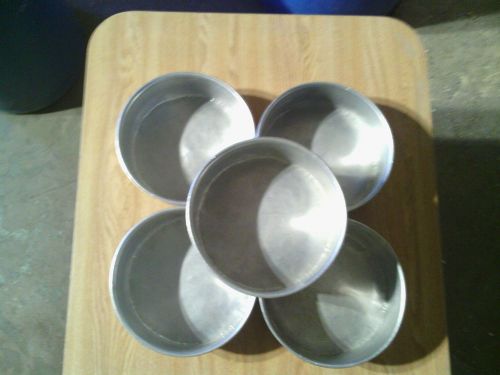 6&#034; X 2&#034; Aluminum Cake Pans Lot of 39